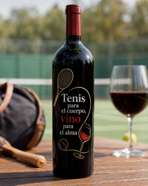 Tenis para el cuerpo, vino para el alma